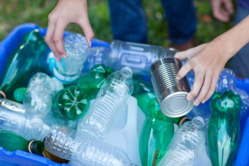 Diverse types of business waste in Wembley